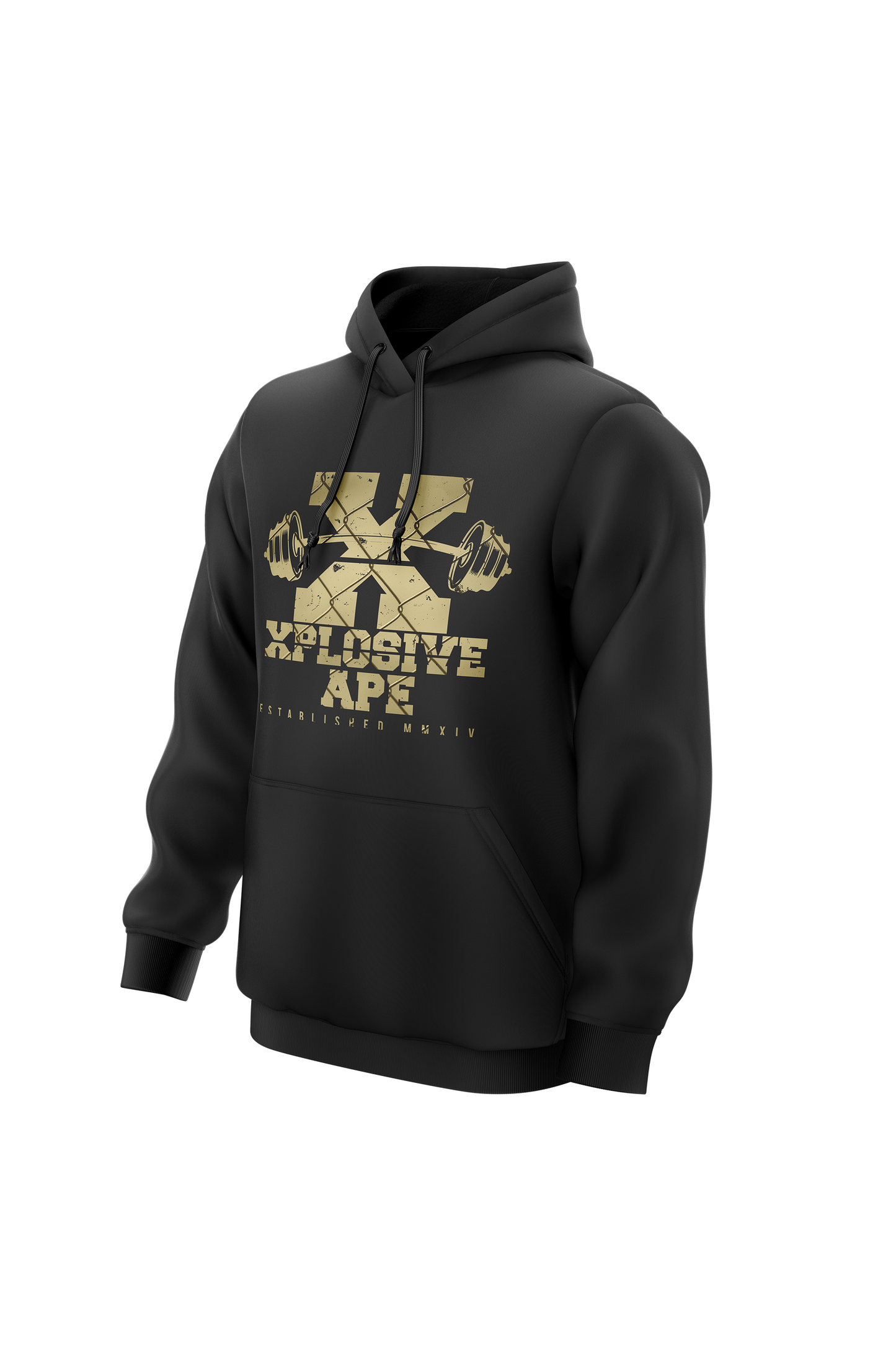 XAPE BAR BLACK HOODIE
