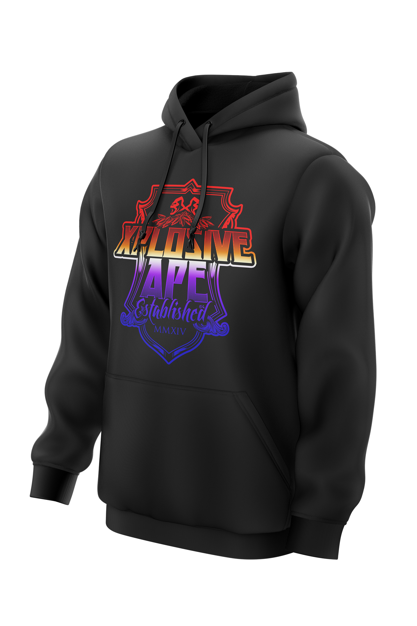 XAPE HYDRO DARK HOODIE & TEE COMBO - BLACK