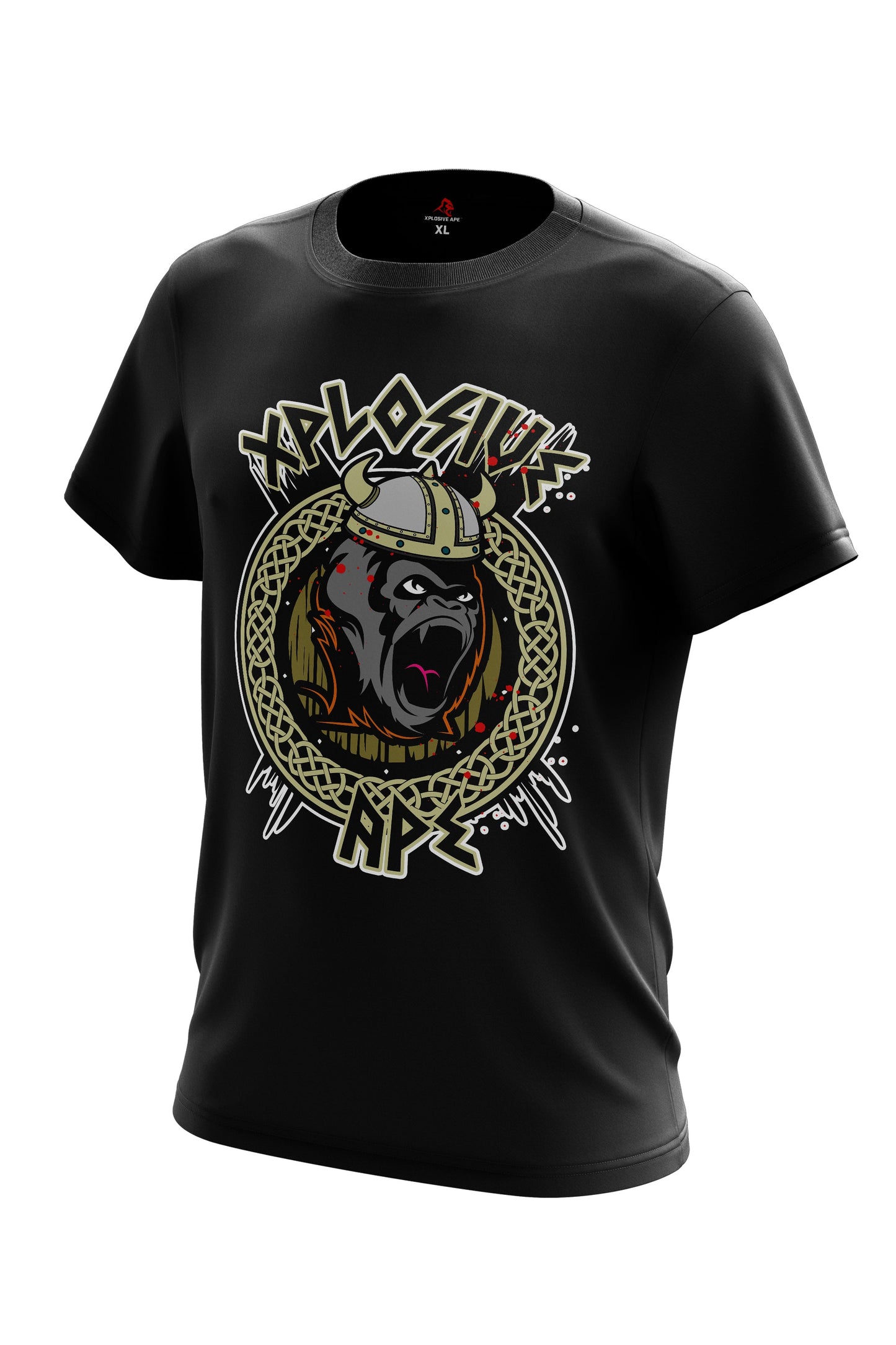 XAPE "BESERKER" TEE - BLACK