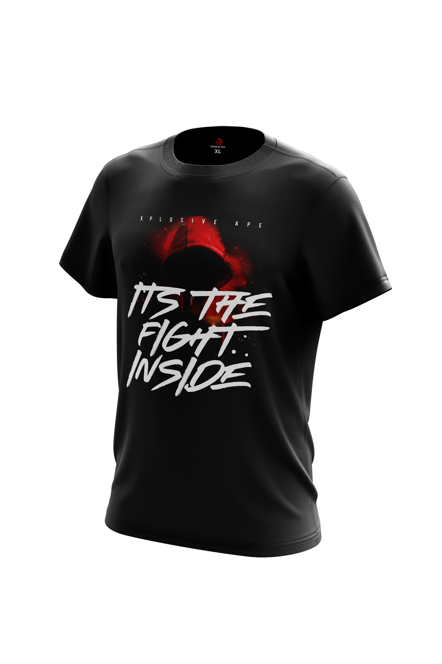 XAPE FIGHT TEE - BLACK