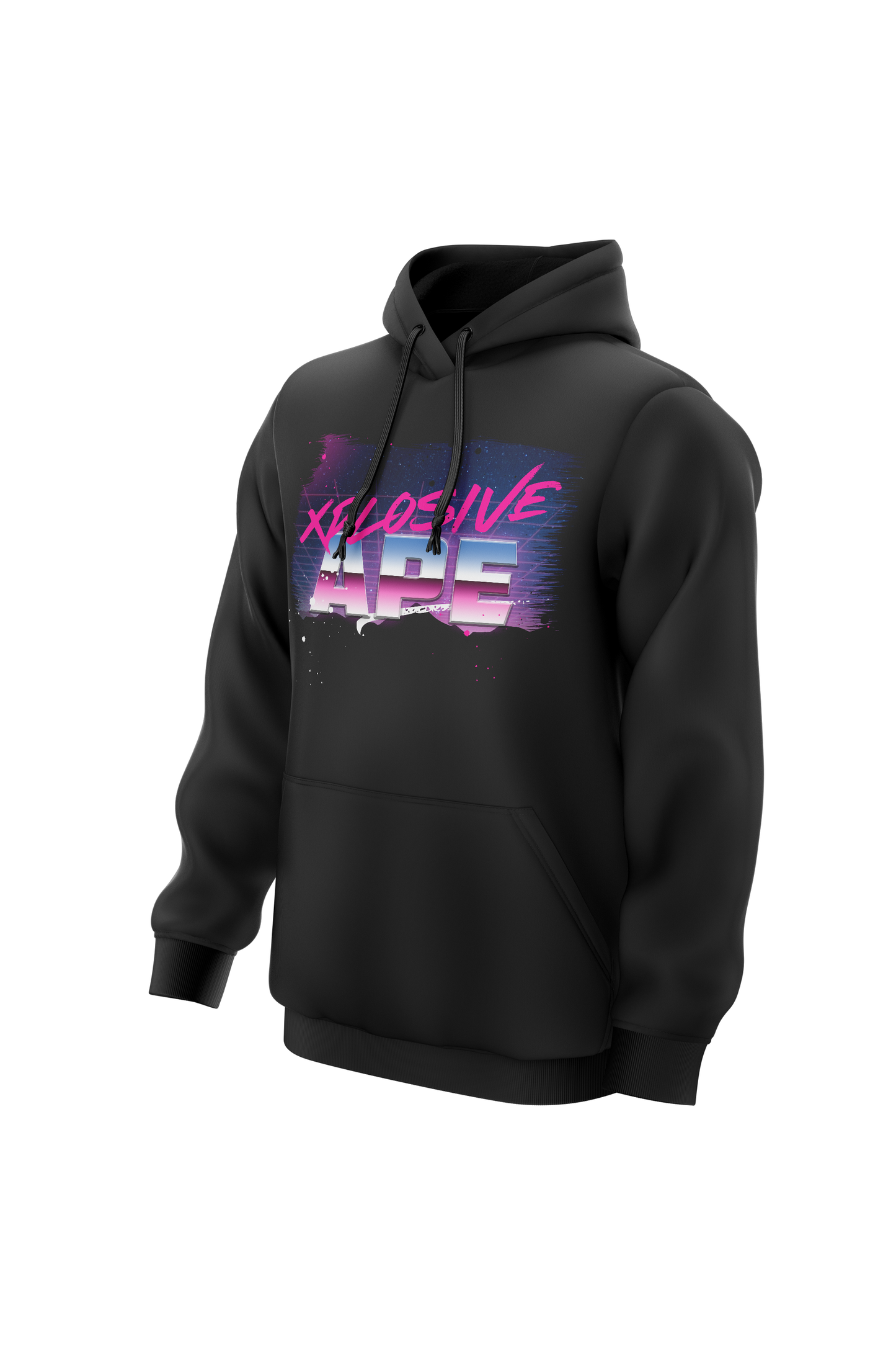 XAPE VOYAGER HOODIE - BLACK