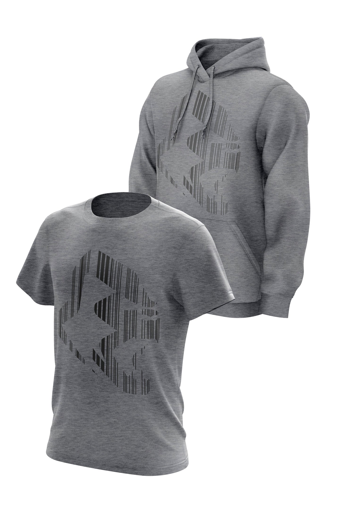 XAPE APEHEAD BARCODED HOODIE & TEE COMBO