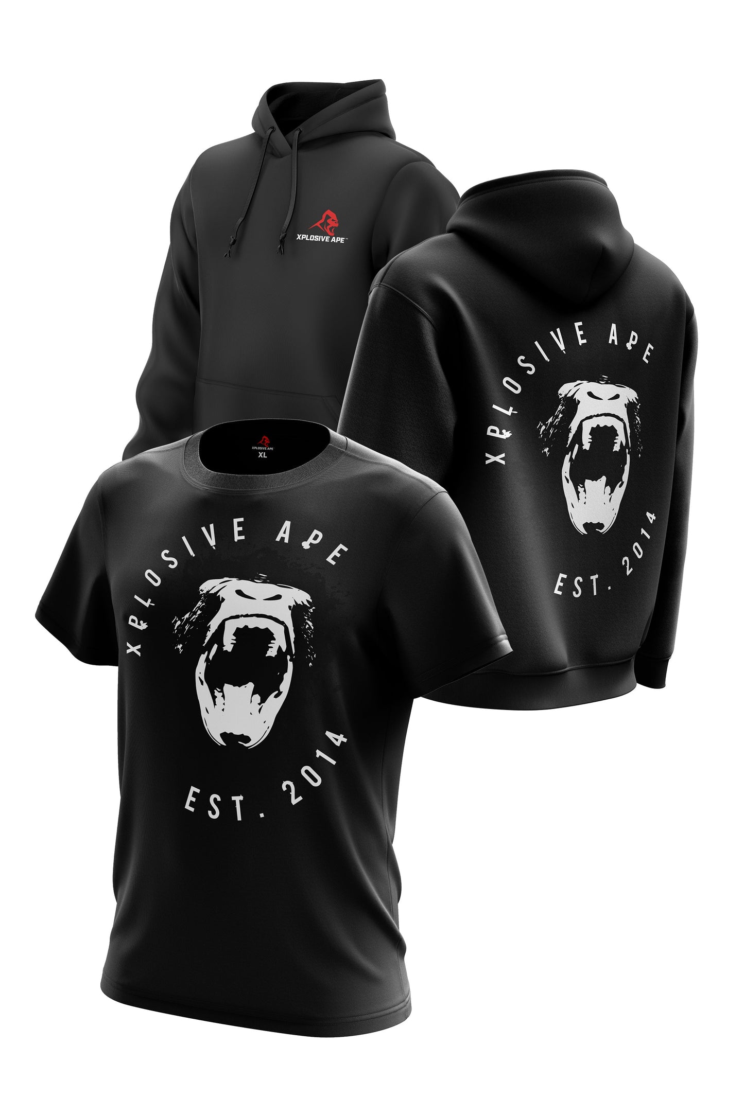 XAPE GROWLER TEE & HOODIE COMBO
