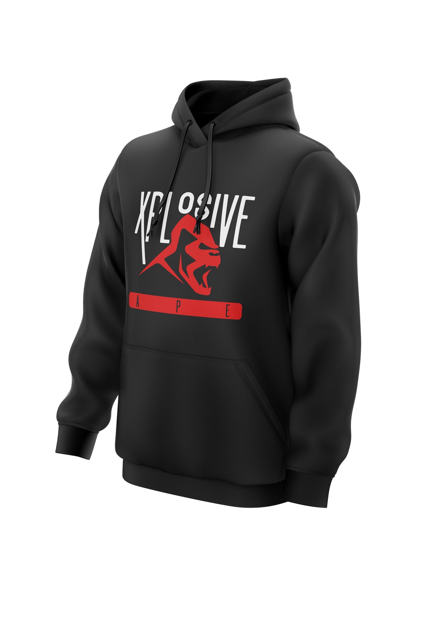 XAPE IMBRUTE HOODIE - BLACK