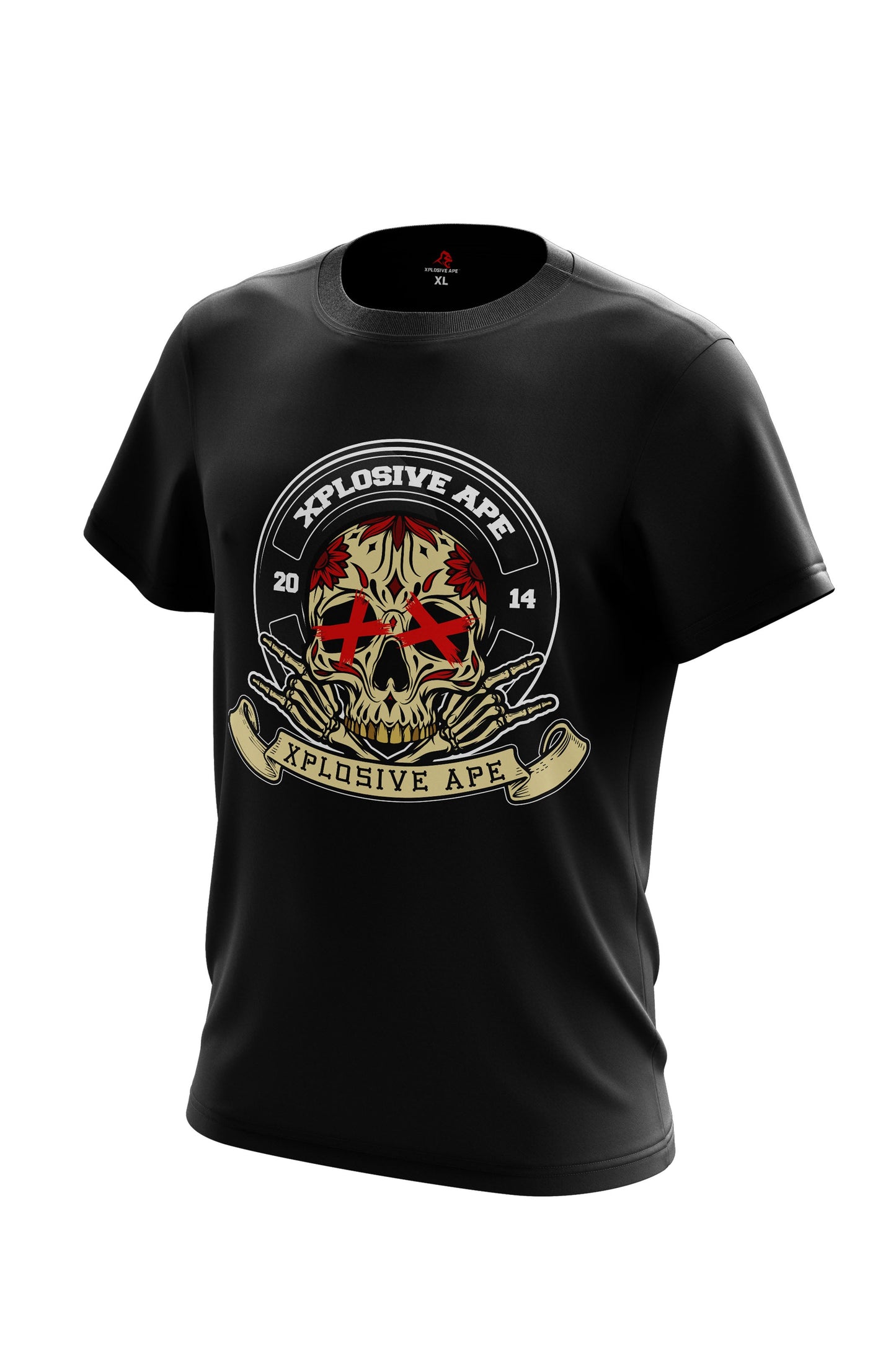 XAPE BONEZ HOODIE & TEE COMBO - BLACK