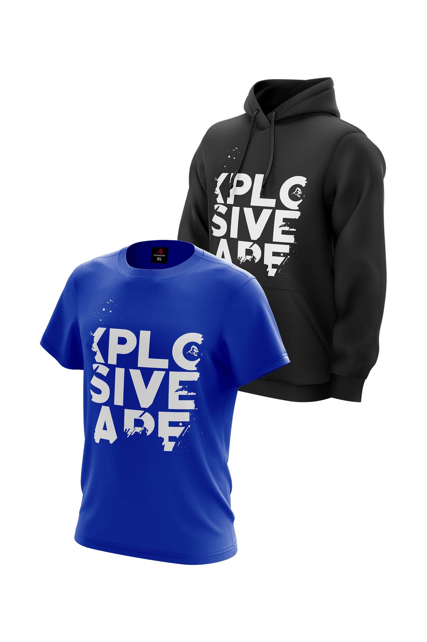 XAPE DISTORT HOODIE & TEE PACK
