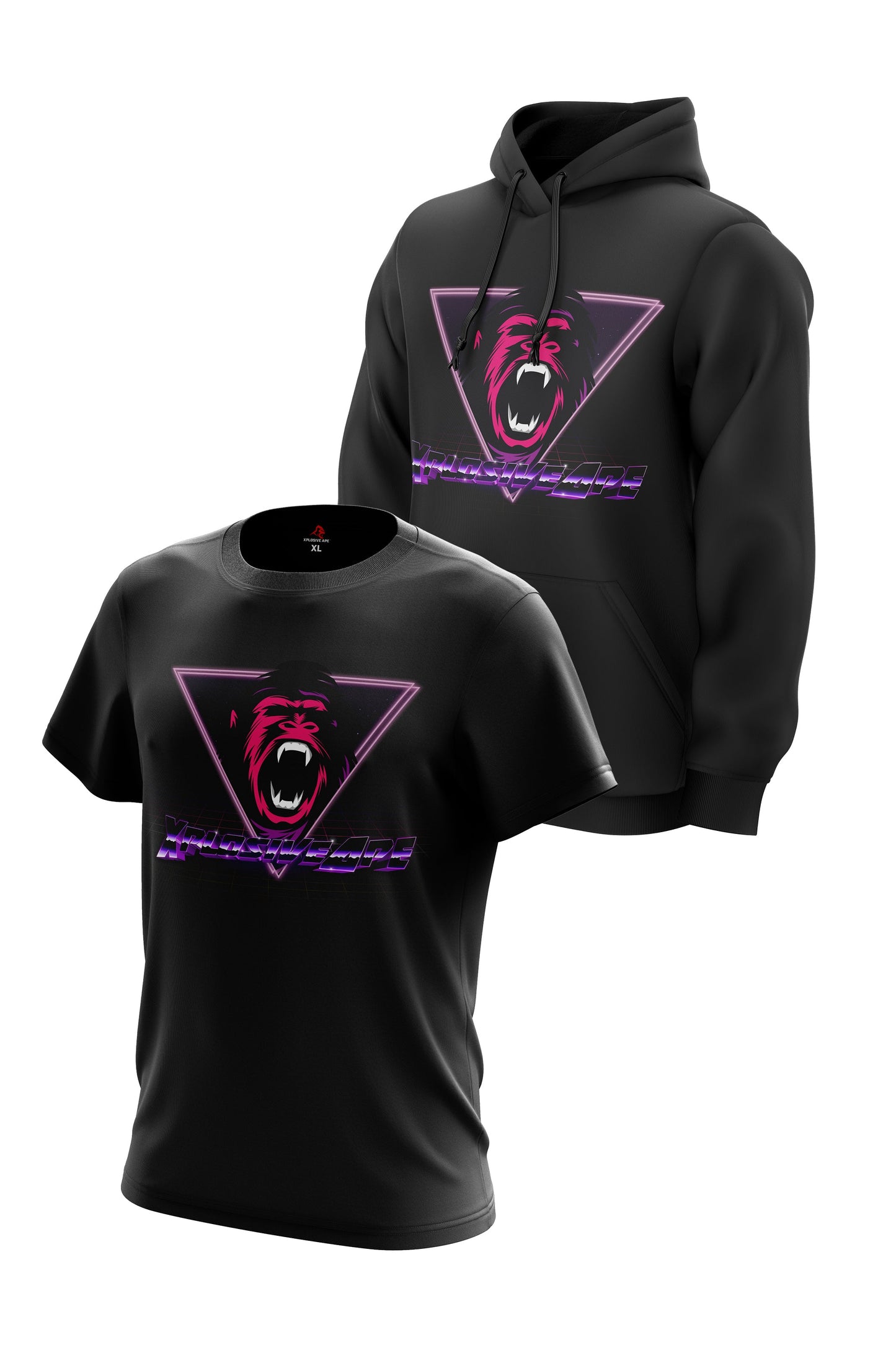 XAPE THUNDERSTRIKE TEE & HOODIE COMBO