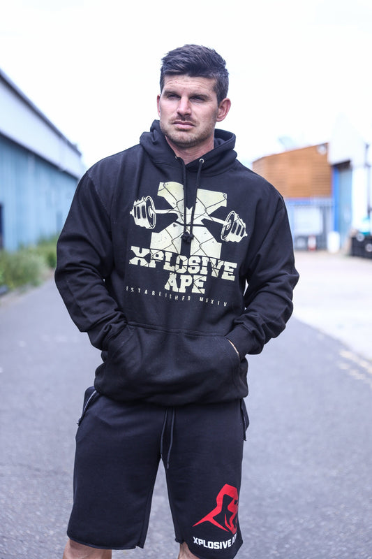 XAPE BAR BLACK HOODIE