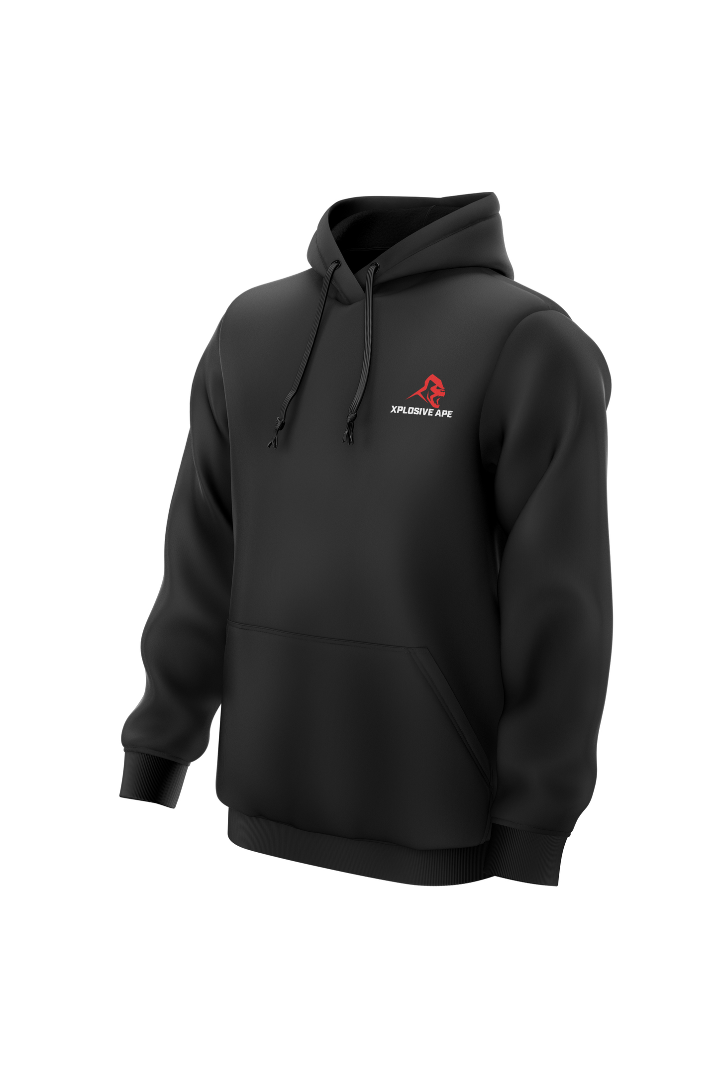XAPE DON'T TALK TO ME 2.0 HOODIE - BLACK