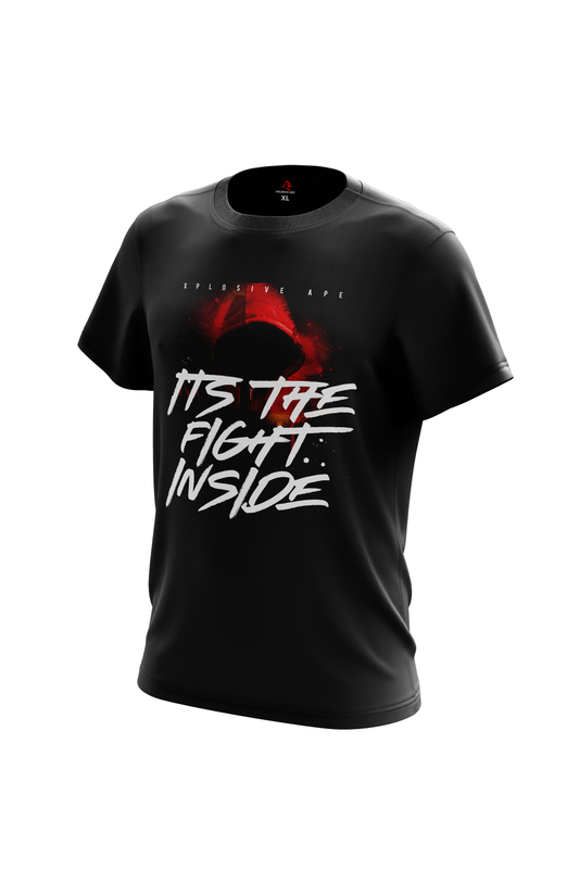 XAPE FIGHT TEE - BLACK