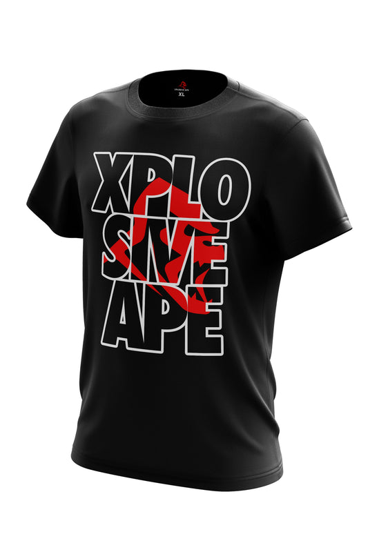 XAPE "WATCHER" TEE  - BLACK