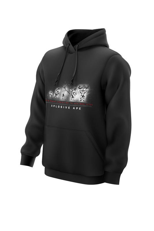 XAPE EVOLUTION HOODIE - BLACK