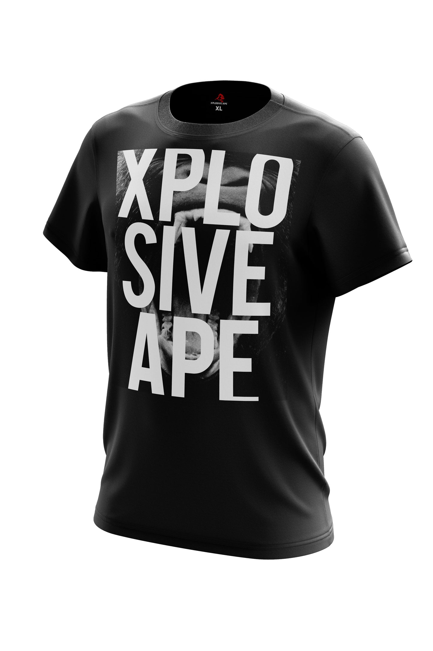 XAPE GORILLAFACE TEE - BLACK