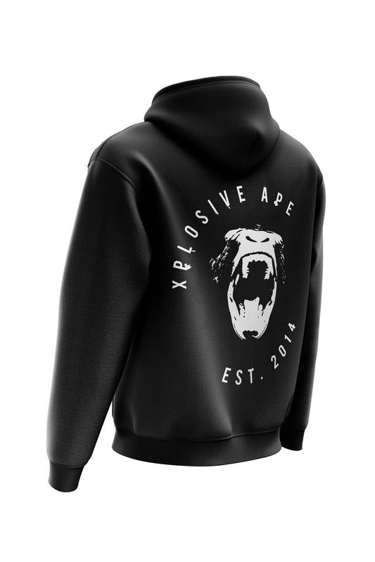 XAPE GROWLER BLACK HOODIE