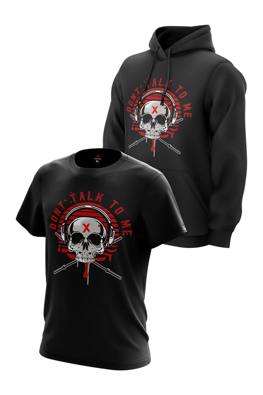 XAPE DTTM 3.0 HOODIE & TEE COMBO - BLACK