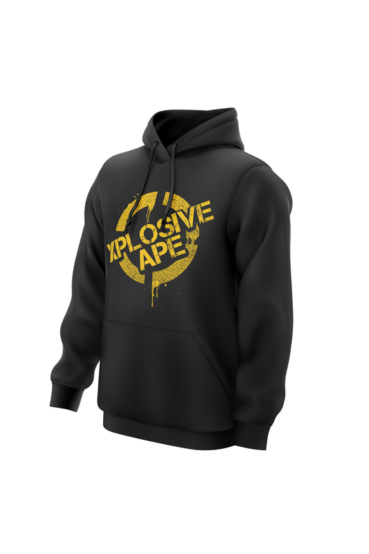 XAPE TOXIC BLACK HOODIE